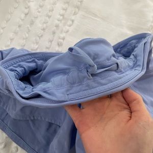 PURPLE/BLUE HYDRANGEA LULULEMON SHORTS